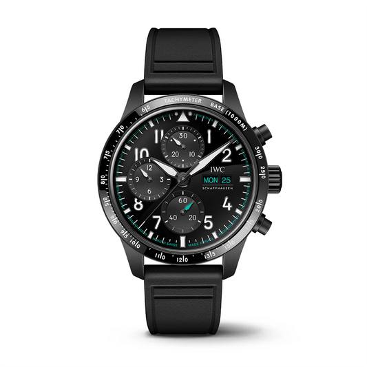 Unworn IWC Pilot’s Watch Performance Chronograph 41 Mercedes-AMG PETRONAS Formula One™ Team, Ceratanium, 41mm, Ref# IW388306