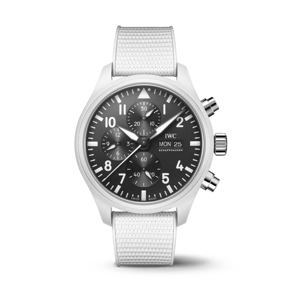 Unworn IWC Pilot’s Watch Chronograph TOP GUN Edition “Lake Tahoe”, Ceramic, Titanium, 44,5mm, Ref# IW389105