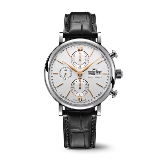 Unworn IWC Portofino Chronograph, Stainless Steel, 42mm, Ref# IW391031