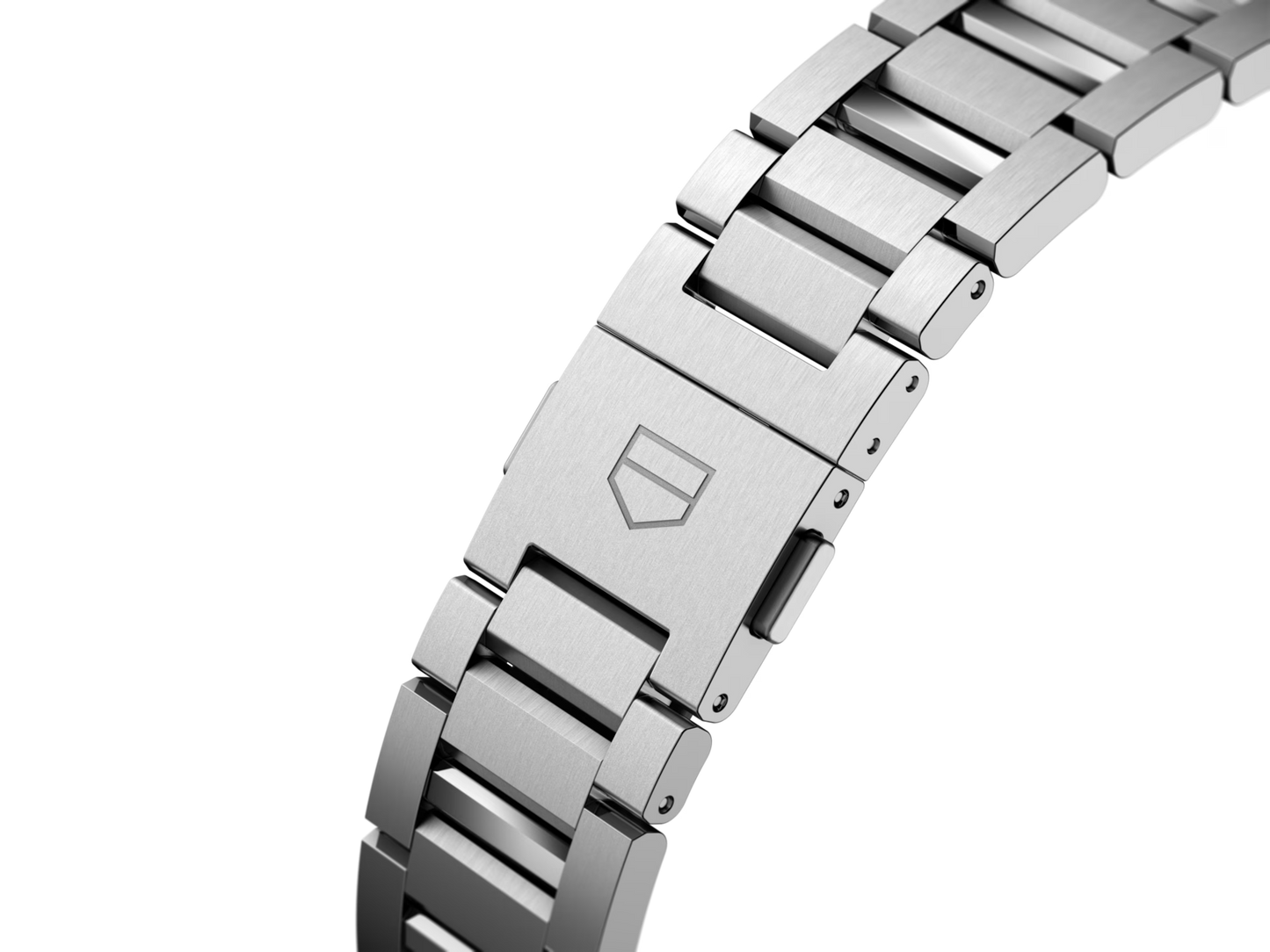 Unworn TAG Heuer Carrera Chronograph, Stainless Steel and Ceramic, 44mm, Ref# CBN2A1B.BA0643, Clasp