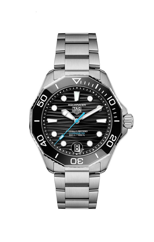 TAG Heuer Aquaracer Professional 300 Date, Stainless Steel and Ceramic, 42mm, Ref# WBP5110.BA0013, Dial 1
