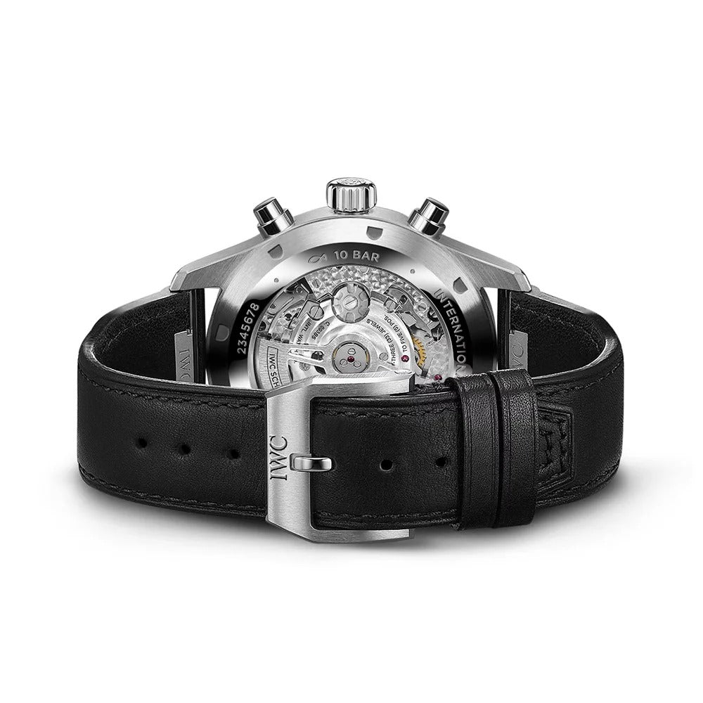 Unworn IWC Pilot’s Watch Chronograph, Stainless Steel, 43 mm, Ref# IW378001, Strap and Clasp