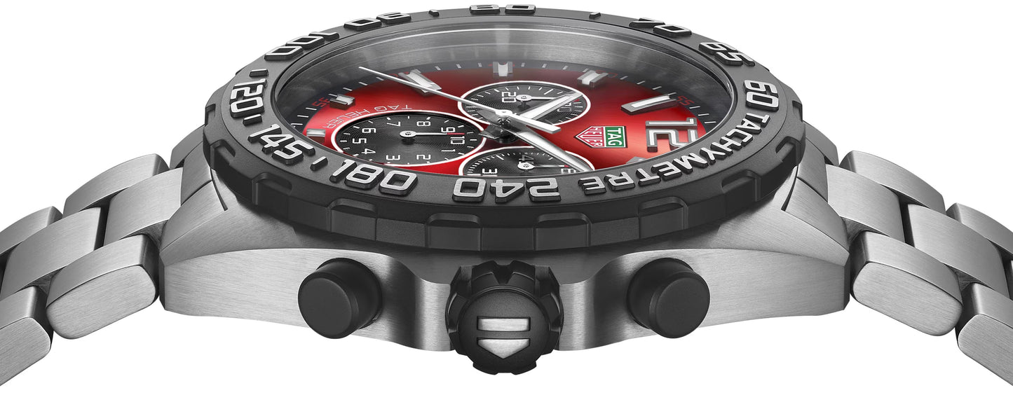 TAG Heuer Formula 1 Chronograph, Stainless Steel, 43mm, Ref# CAZ101AN.BA0842, Crown