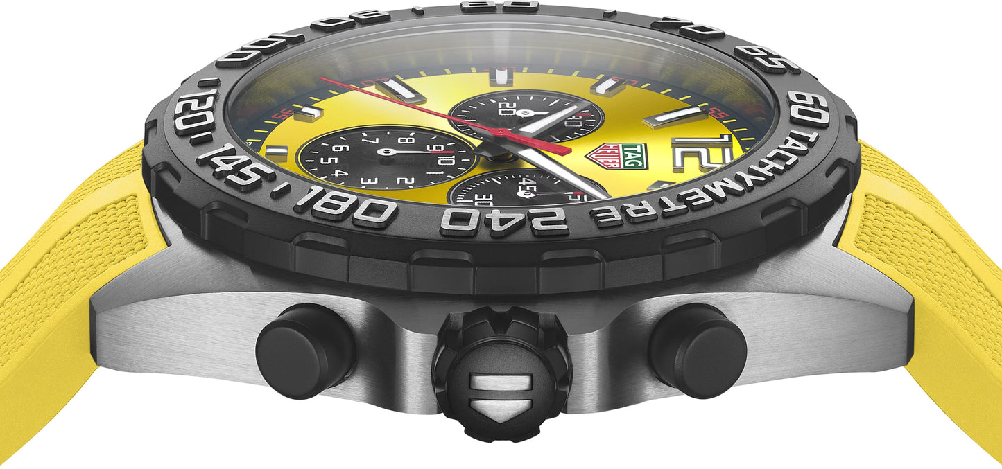 TAG Heuer Formula 1 Chronograph, Stainless Steel, 43mm, Ref# CAZ101AM.FT8054, Crown
