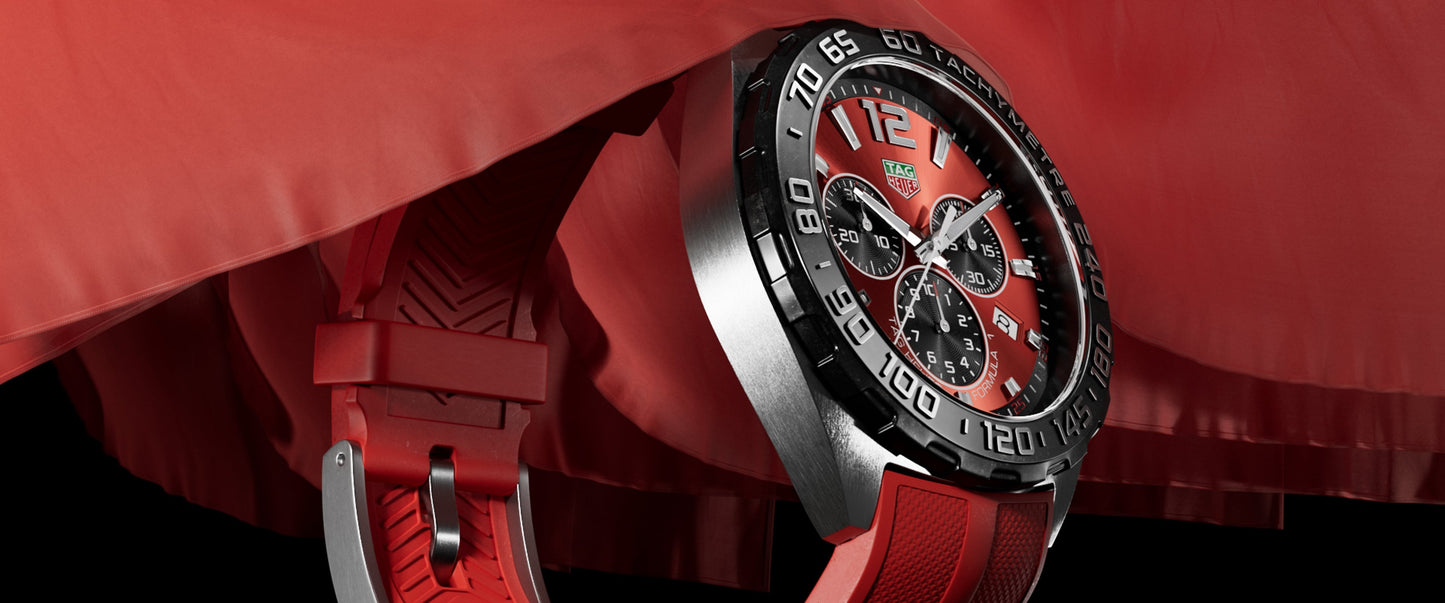 TAG Heuer Formula 1 Chronograph, Stainless Steel, 43mm, Ref# CAZ101AN.FT8055, Main view 1