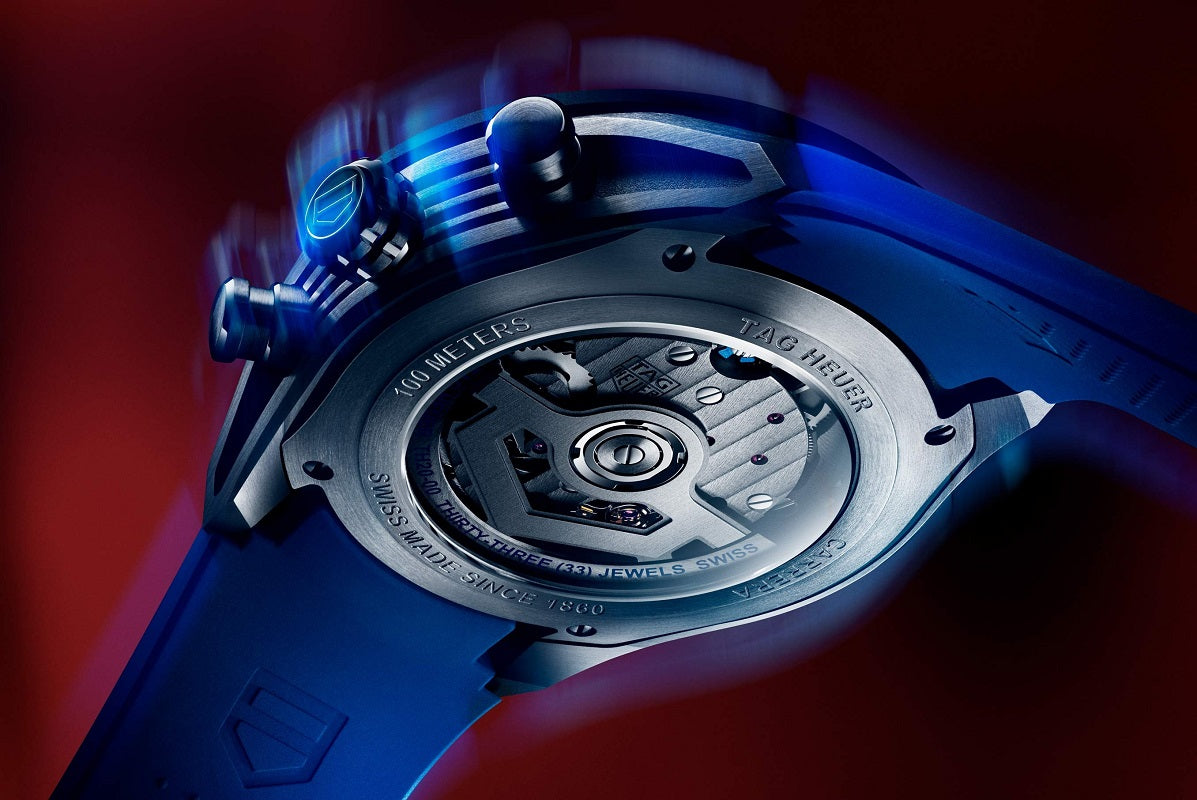 TAG Heuer Carrera Chronograph Extreme Sport, Titanium, Ceramic, 44mm, Ref# CBU2081.FT6274, Main view back