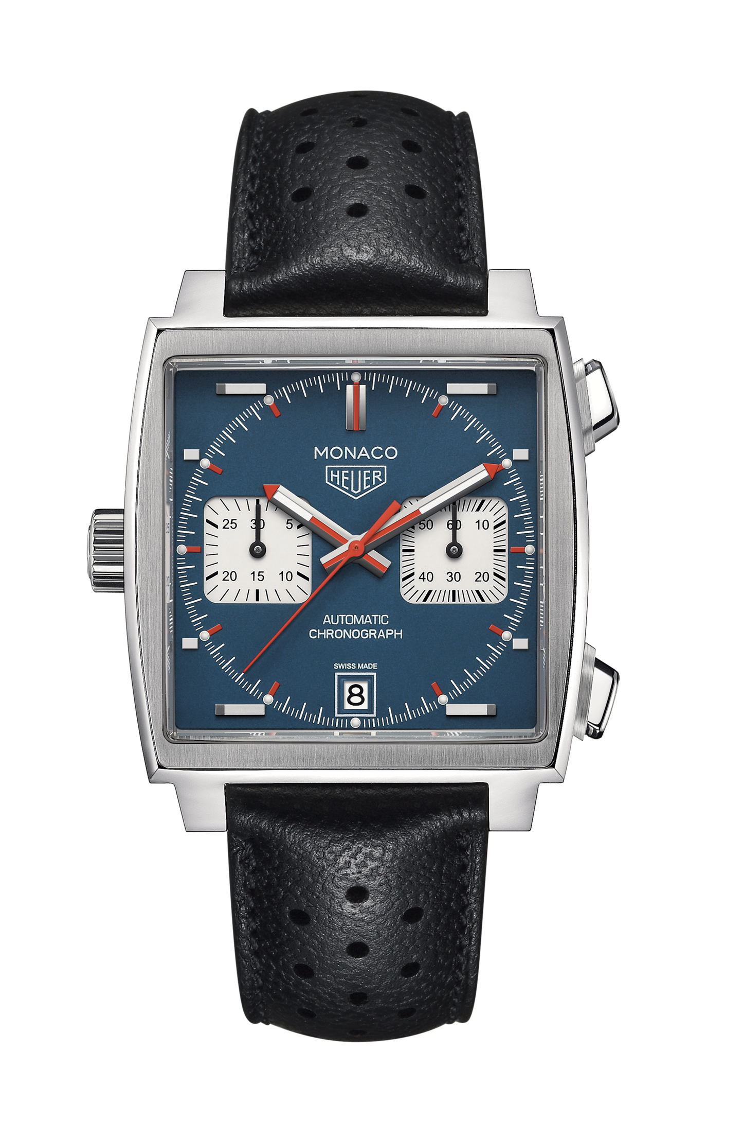 Unworn TAG Heuer Monaco Chronograph Automatic, Ref# CAW211P.FC6356