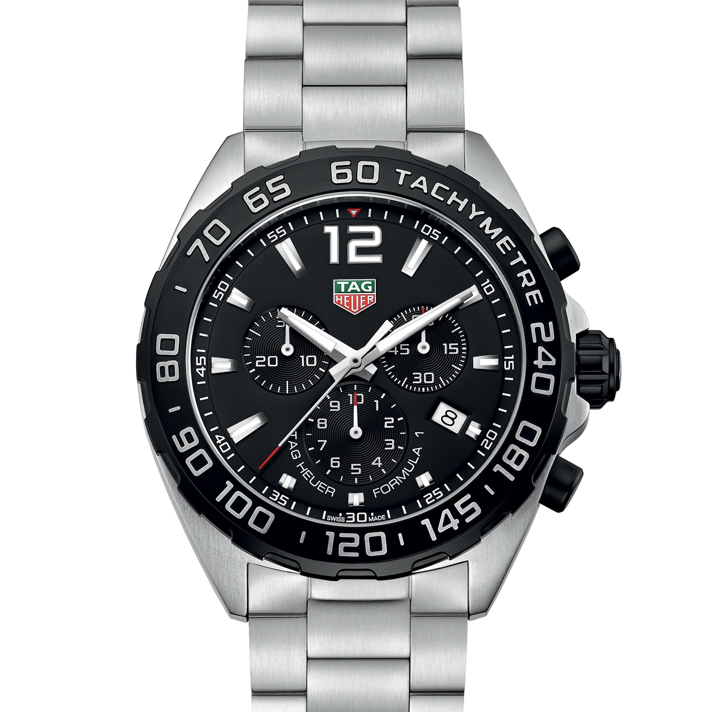 UNWORN TAG Heuer Formula 1 Chronograph, Stainless Steel, 43mm, Ref# CAZ1010.BA0842, Dial