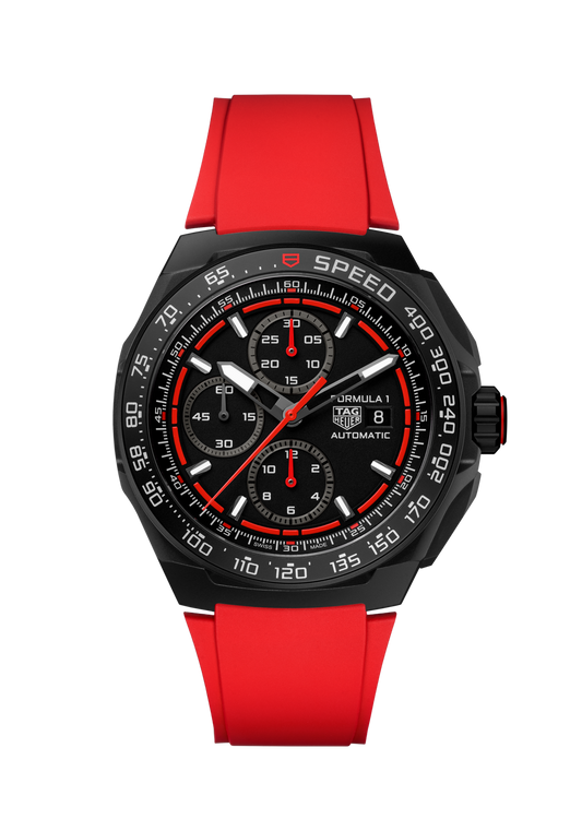 TAG Heuer Formula 1 Chronograph, DLC Titanium, 44mm, Ref# CBZ2085.FT8093