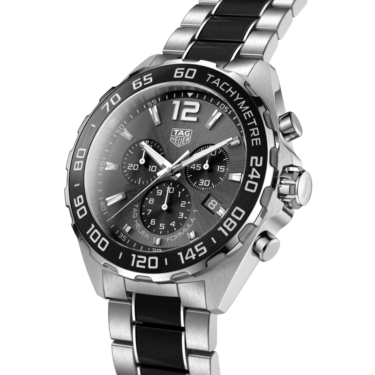 Unworn TAG Heuer Formula 1 Chronograph, Stainless Steel, Ceramic, 43mm, Ref# CAZ1011.BA0843, Main view