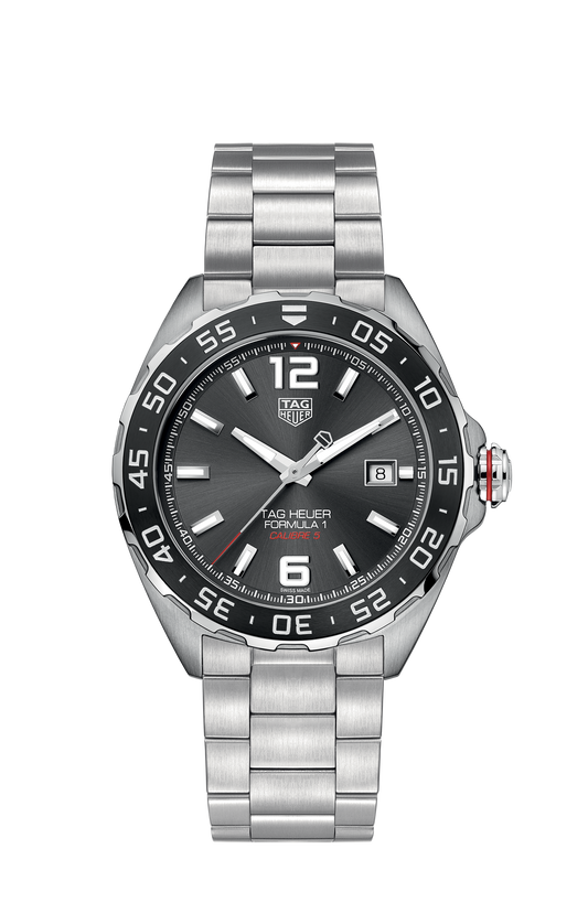 Unworn TAG Heuer Formula 1 Date, Automatic, 43 mm, Stainless Steel, Ref# WAZ2011.BA0842
