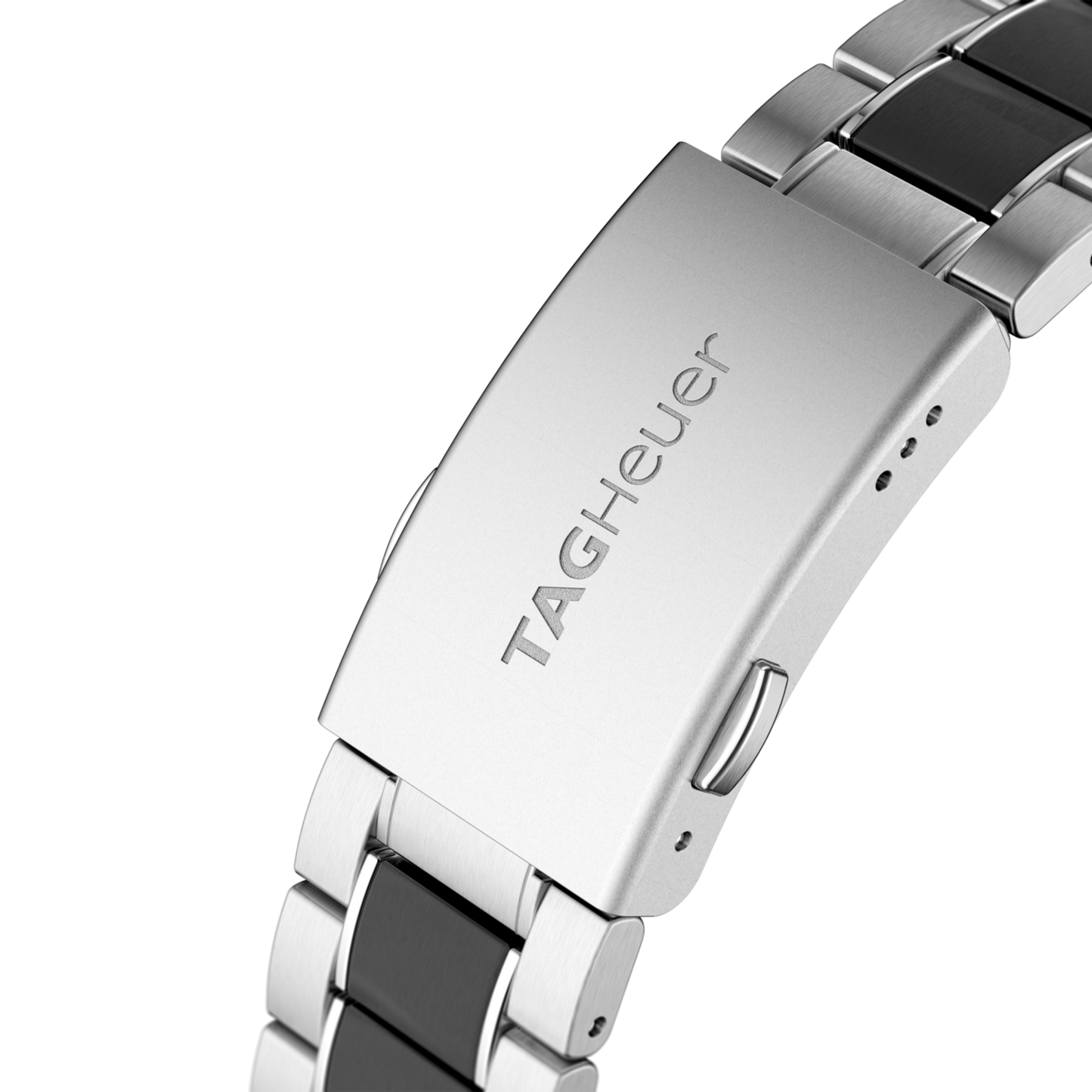 Unworn TAG Heuer Formula 1 Date, Automatic, 43 mm, Stainless Steel, Сeramic Ref# WAZ2011.BA0843, Clasp