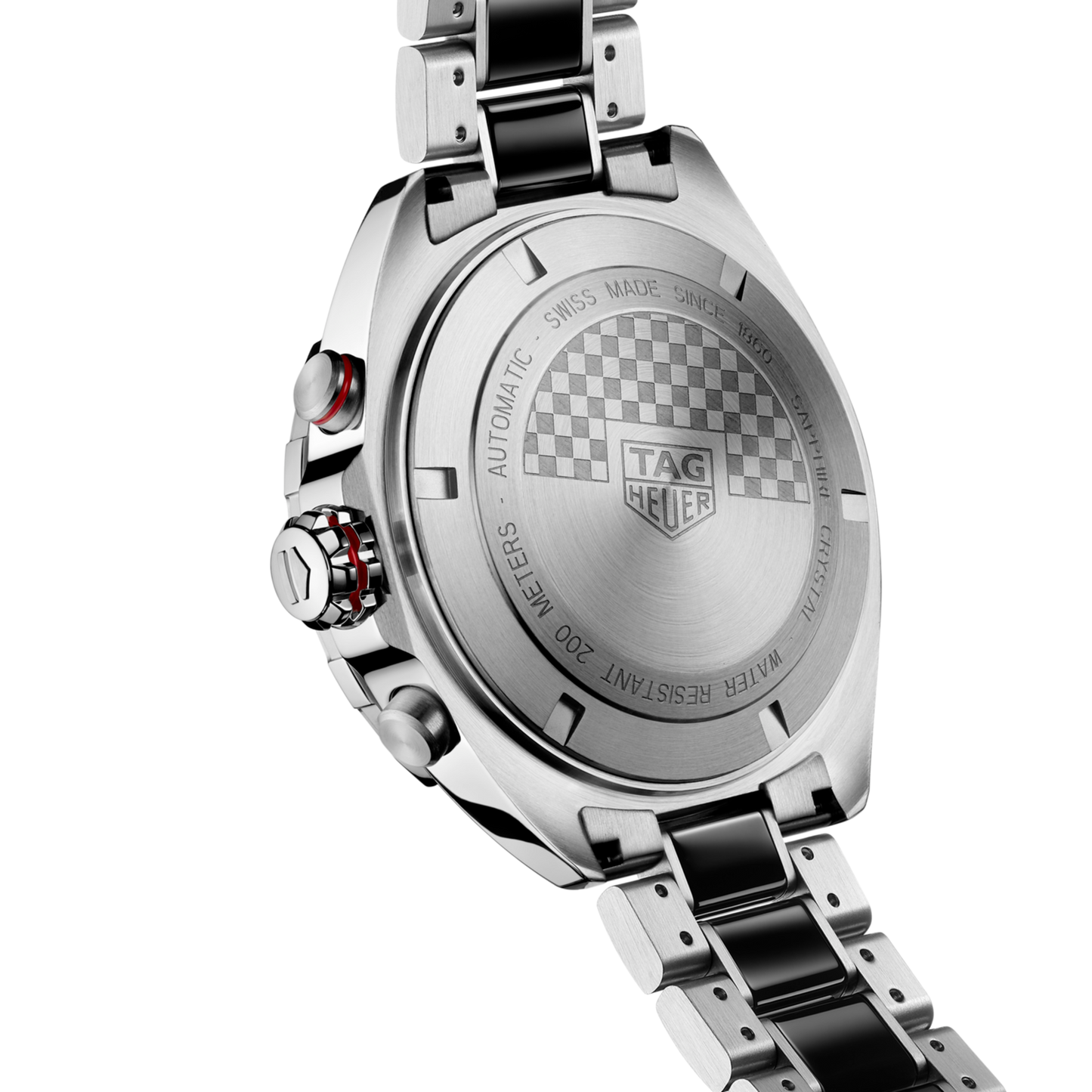 TAG Heuer Formula 1 Chronograph, Stainless Steel and ceramic, 44mm, Ref# CAZ2012.BA0970, Back