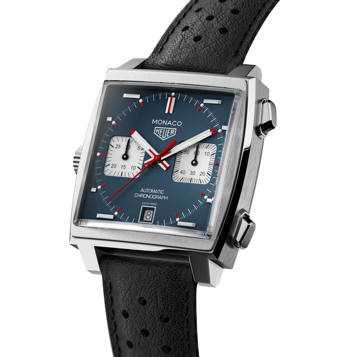 Unworn TAG Heuer Monaco Chronograph Automatic, Ref# CAW211P.FC6356, Main view