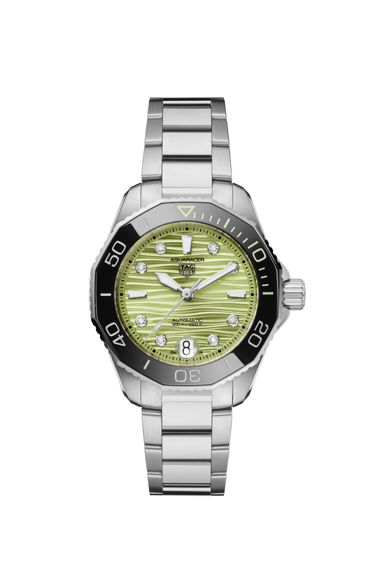 TAG Heuer Aquaracer Professional 300 Date, Stainless Steel set with Diamonds, Ref# WBP231L.BA0618