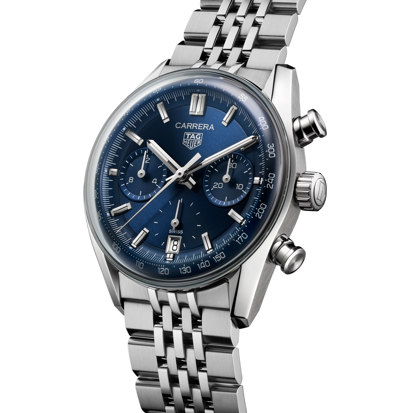 TAG Heuer Carrera Chronograph, Stainless Steel, 39mm, Ref# CBS2212.BA0048, Main view 1