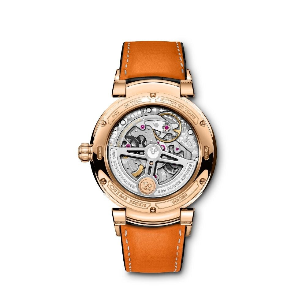 Unworn IWC Da Vinci Automatic “150 Years”, 18kt Rose Gold, 40,4mm, Ref# IW358103, Back
