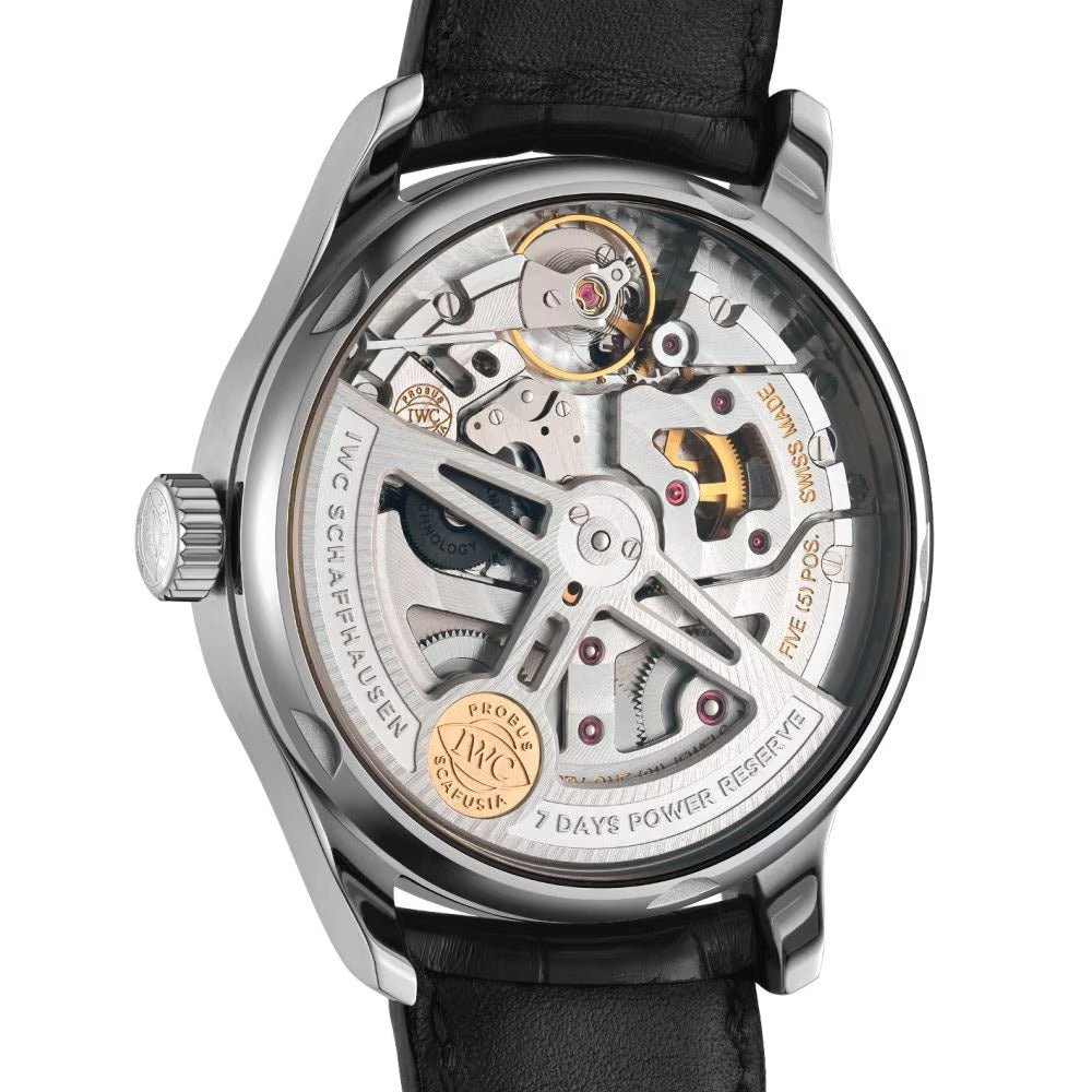 Unworn IWC Portugieser Automatic, Stainless Steel, 42mm, Ref# IW500714, Back