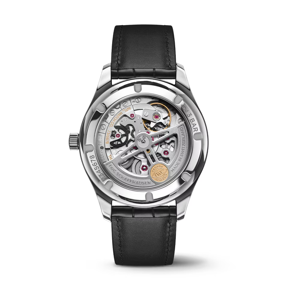 Unworn IWC Portugieser Automatic 40, Stainless steel, 40,4mm, Ref# IW358313, Back