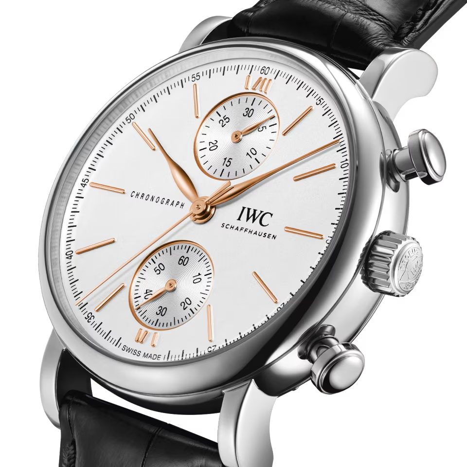 Unworn IWC Portofino Chronograph 39, Stainless Steel, 39mm, Ref# IW391406, Dial