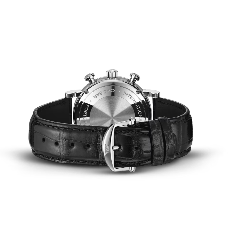 Unworn IWC Portofino Chronograph 39, Stainless Steel, 39mm, Ref# IW391406, Strap and clasp