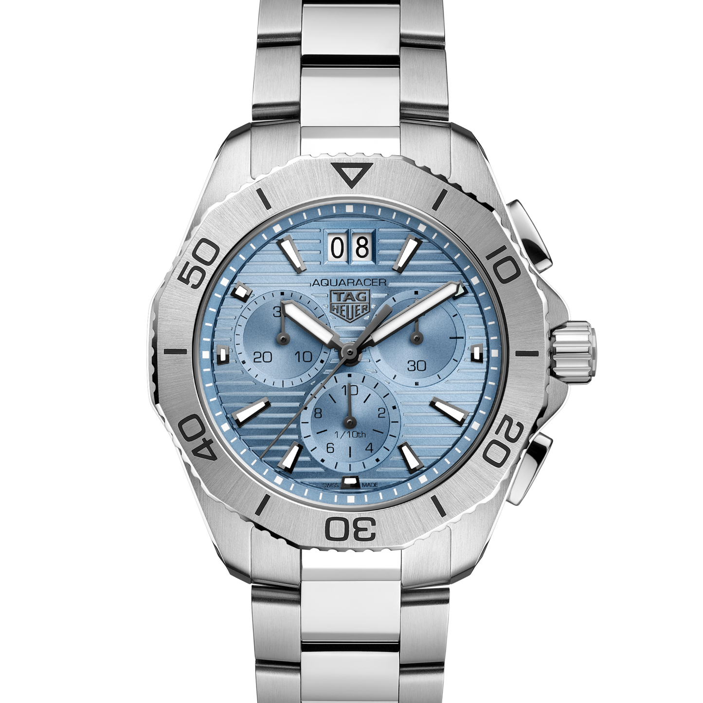 Unworn TAG Heuer Aquaracer Professional 200 Chronograph 40, Stainless Steel, Ref# CBP1112.BA0627, 1