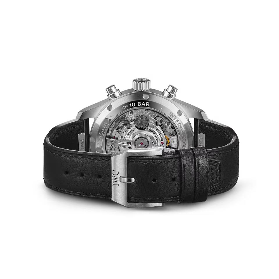 Unworn IWC Pilot's Watch Chronograph 41, Stainless Steel, 41mm, Ref# IW388111, Strap and clasp