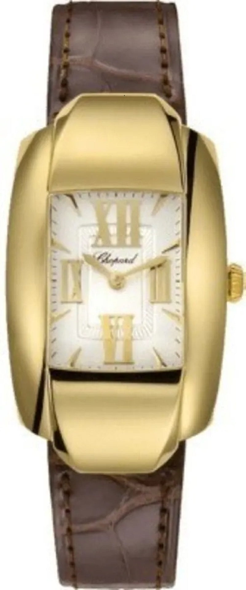 Unworn Chopard La Strada Quartz, 18k Yellow Gold, 44.8mm x 26.1mm, Ref# 419255-0001
