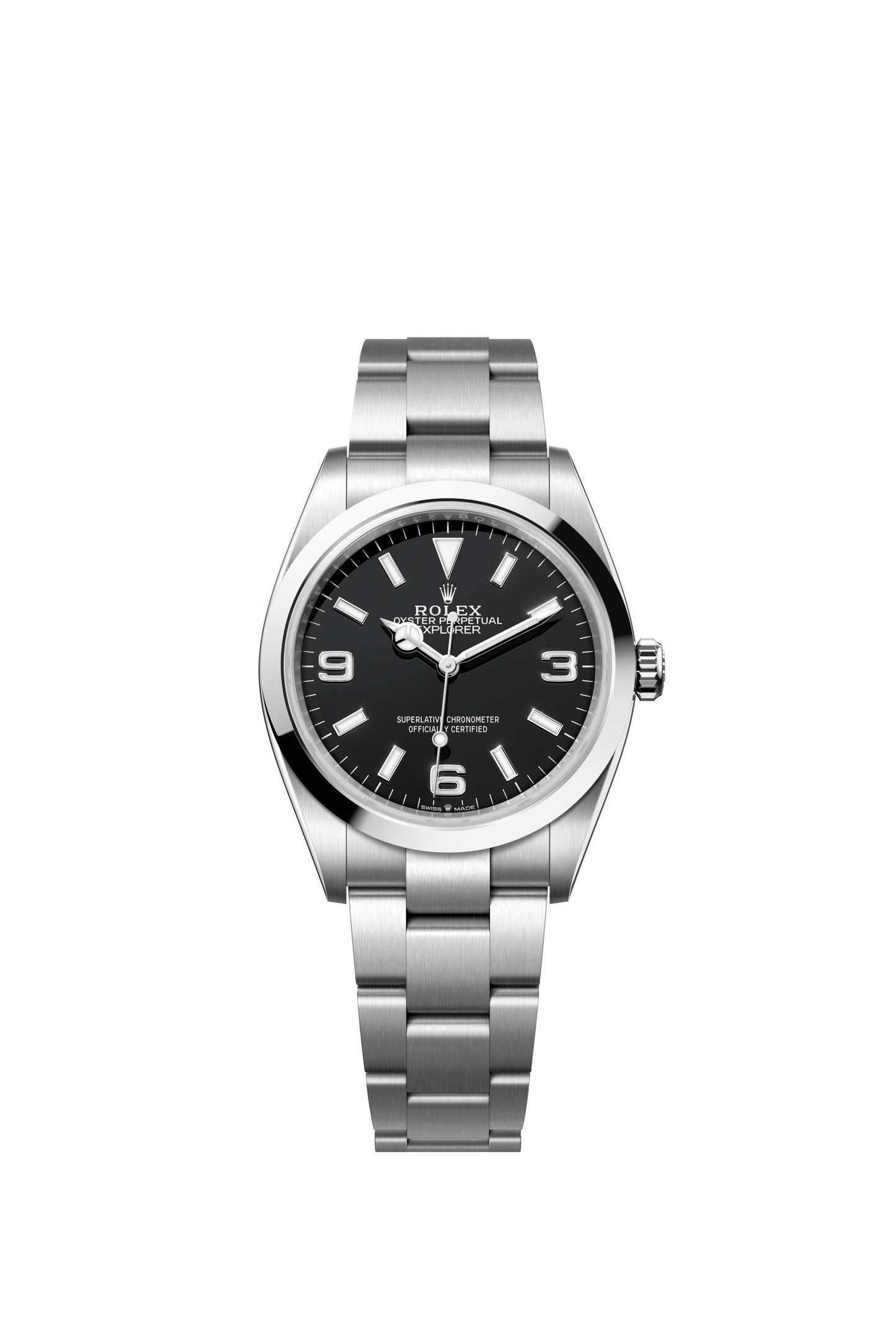 Rolex Explorer 36 mm Oystersteel Ref# 124270-0001