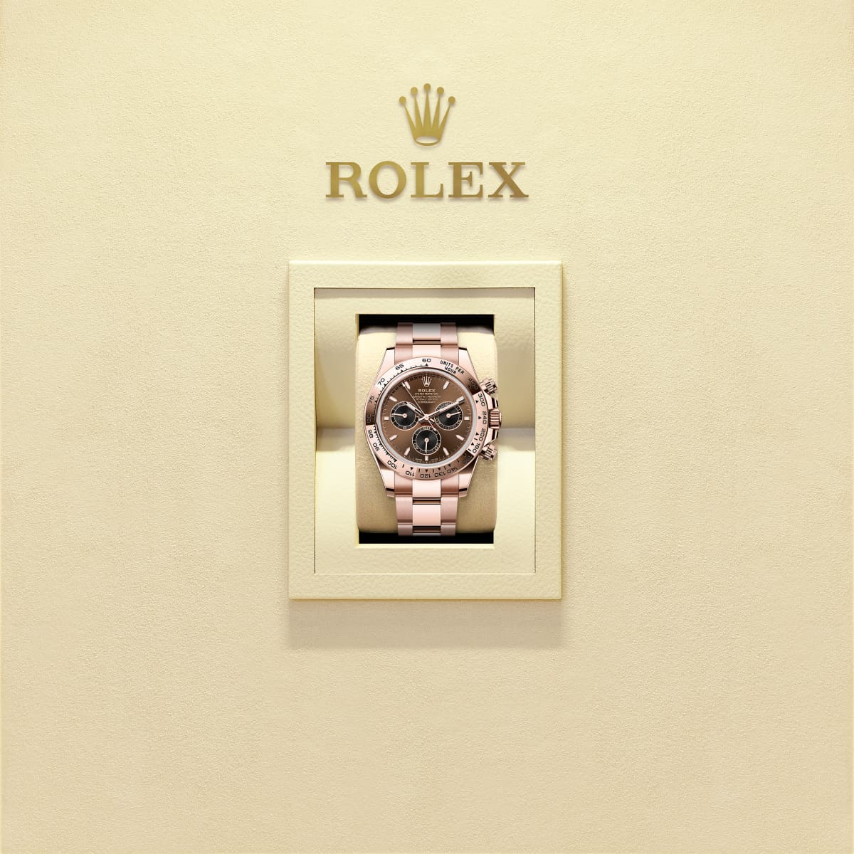 Unworn 2025, Rolex Cosmograph Daytona 40mm, 18k Everose Gold, Ref# 126505-0005, box & papers, Watch in box