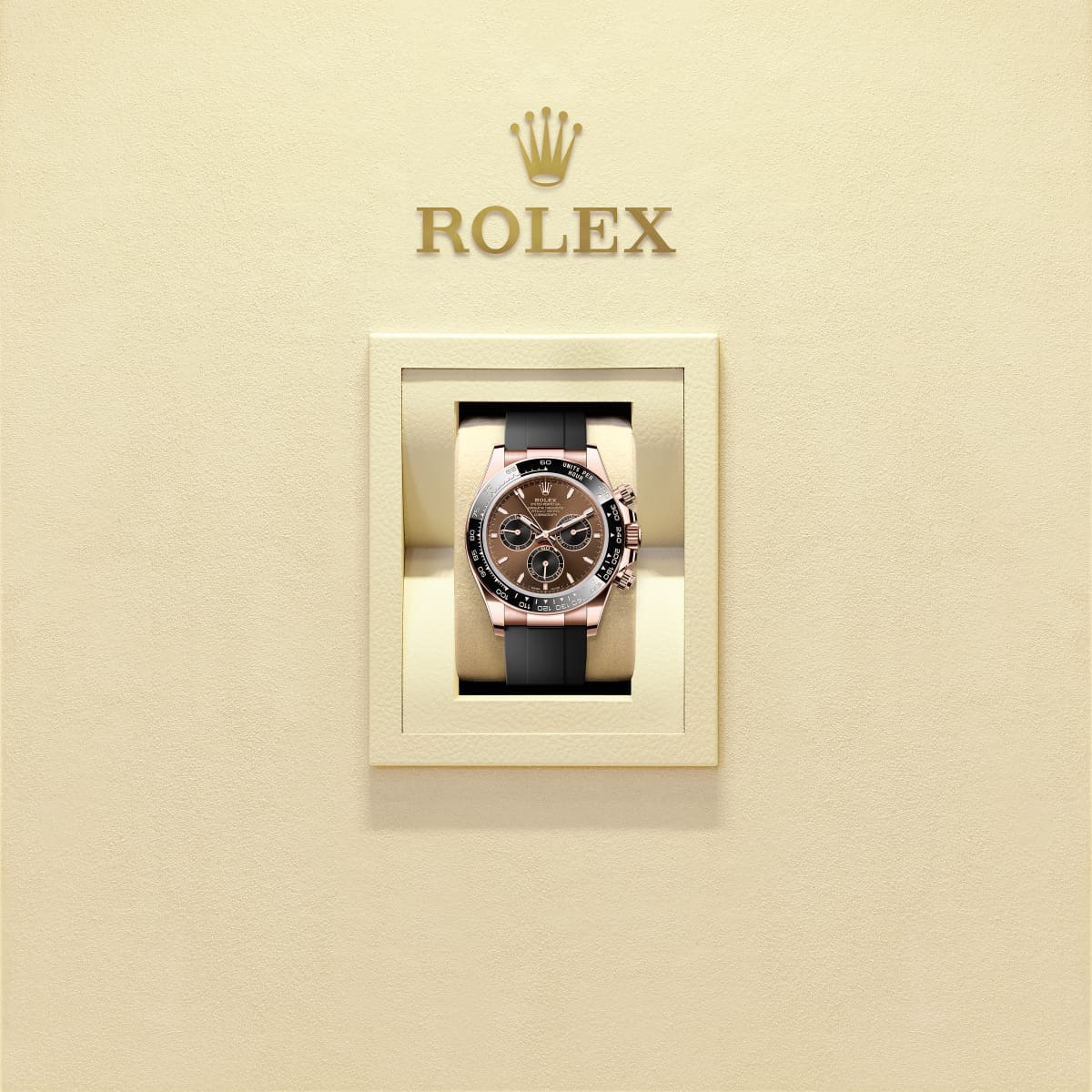 Unworn 2025, Rolex Cosmograph Daytona 40mm, 18k Everose Gold, Ref# 126515ln-0010, box & papers, watch in box