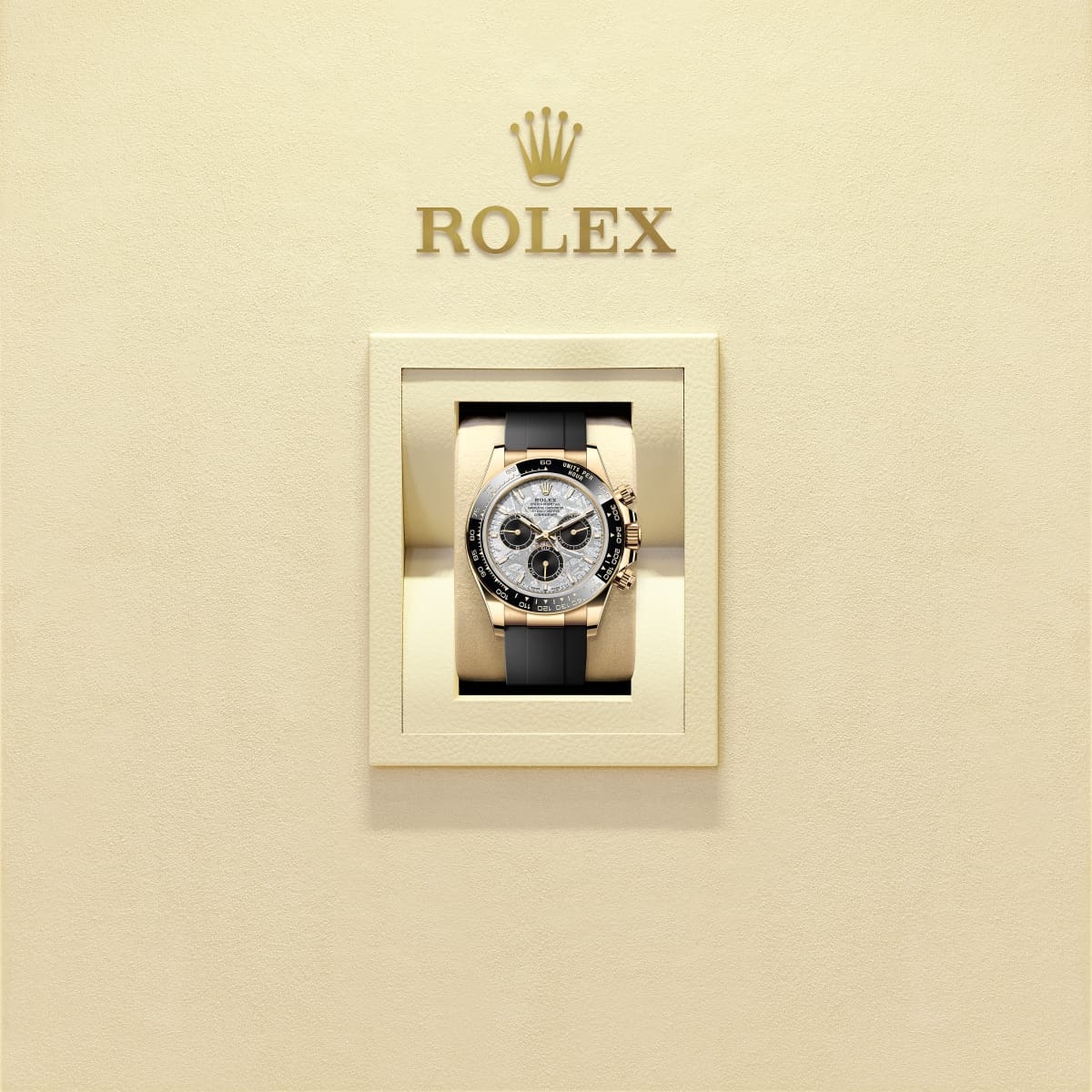 Unworn 2025, Rolex Cosmograph Daytona 40mm, 18k Yellow Gold, Ref# 126518ln-0016, box & papers, Watch in box