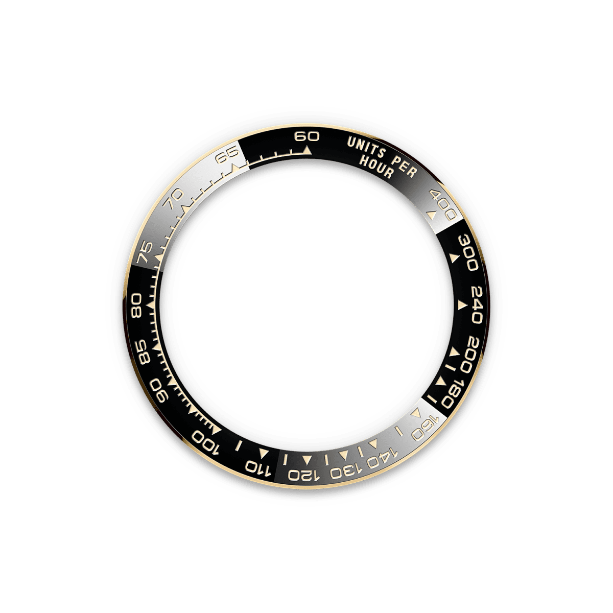 Unworn 2025, Rolex Cosmograph Daytona 40mm, 18k Yellow Gold, Ref# 126518ln-0014, box & papers, Bezel