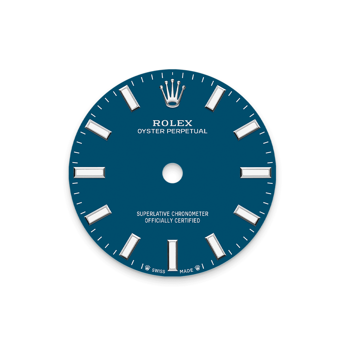 Unworn 2025, Rolex Oyster Perpetual, Oystersteel, 31mm, Blue dial, Domed Oyster, Ref# 277200-0017, box and papers, Dial