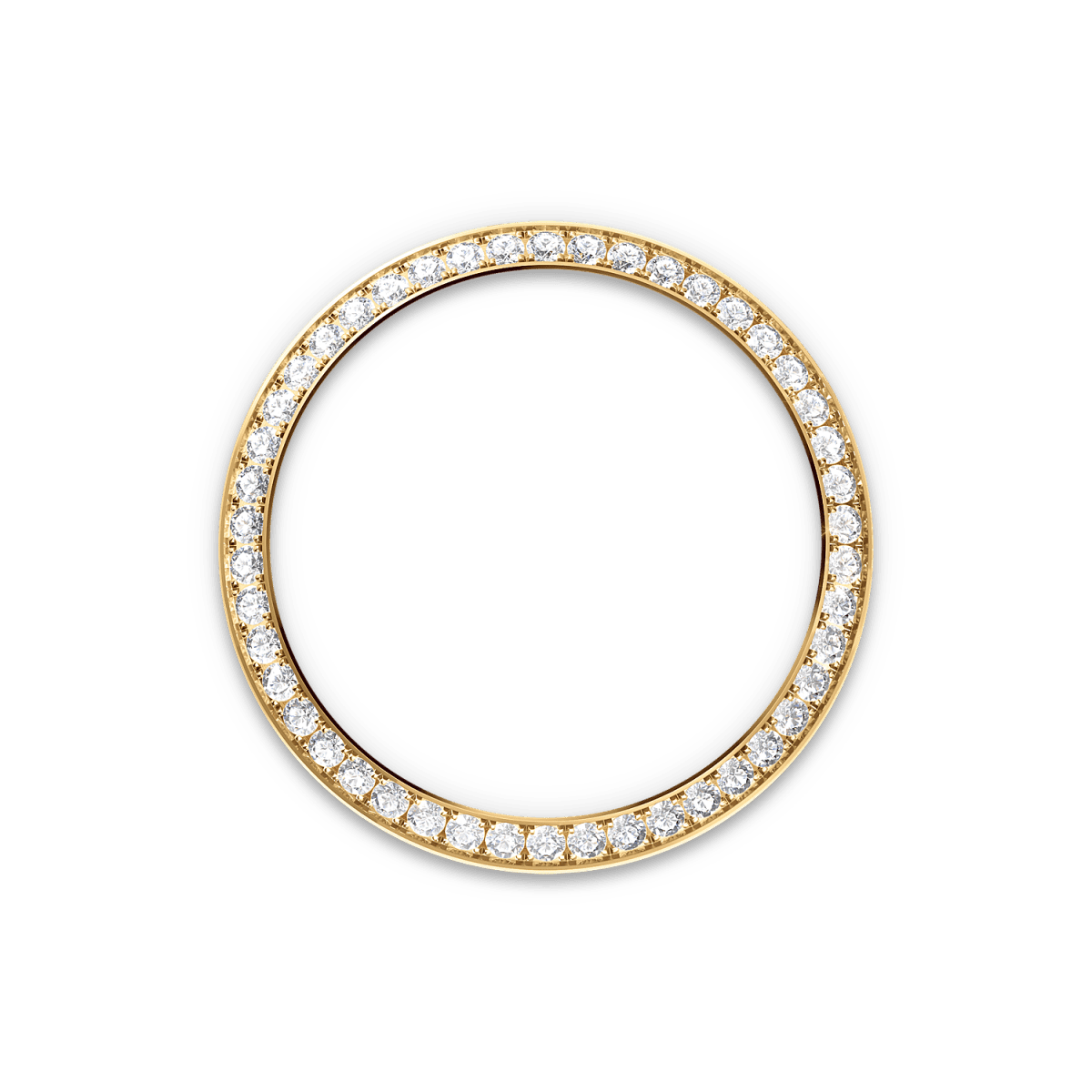 Unworn 2025, Rolex Datejust 31, 18k Yellow Gold, Diamond, Ref# 278288rbr-0041, box and papers, Bezel