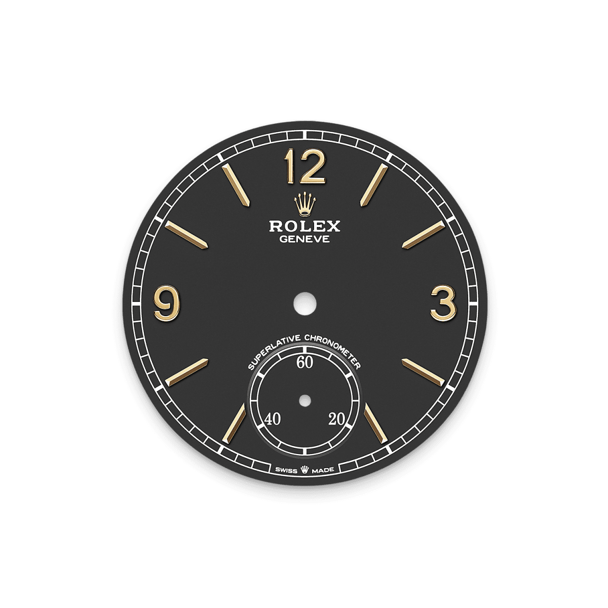 Unworn 2025, Rolex Perpetual 1908, 18k Yellow Gold, 39mm, Ref# 52508-0007, box and papers, Dial