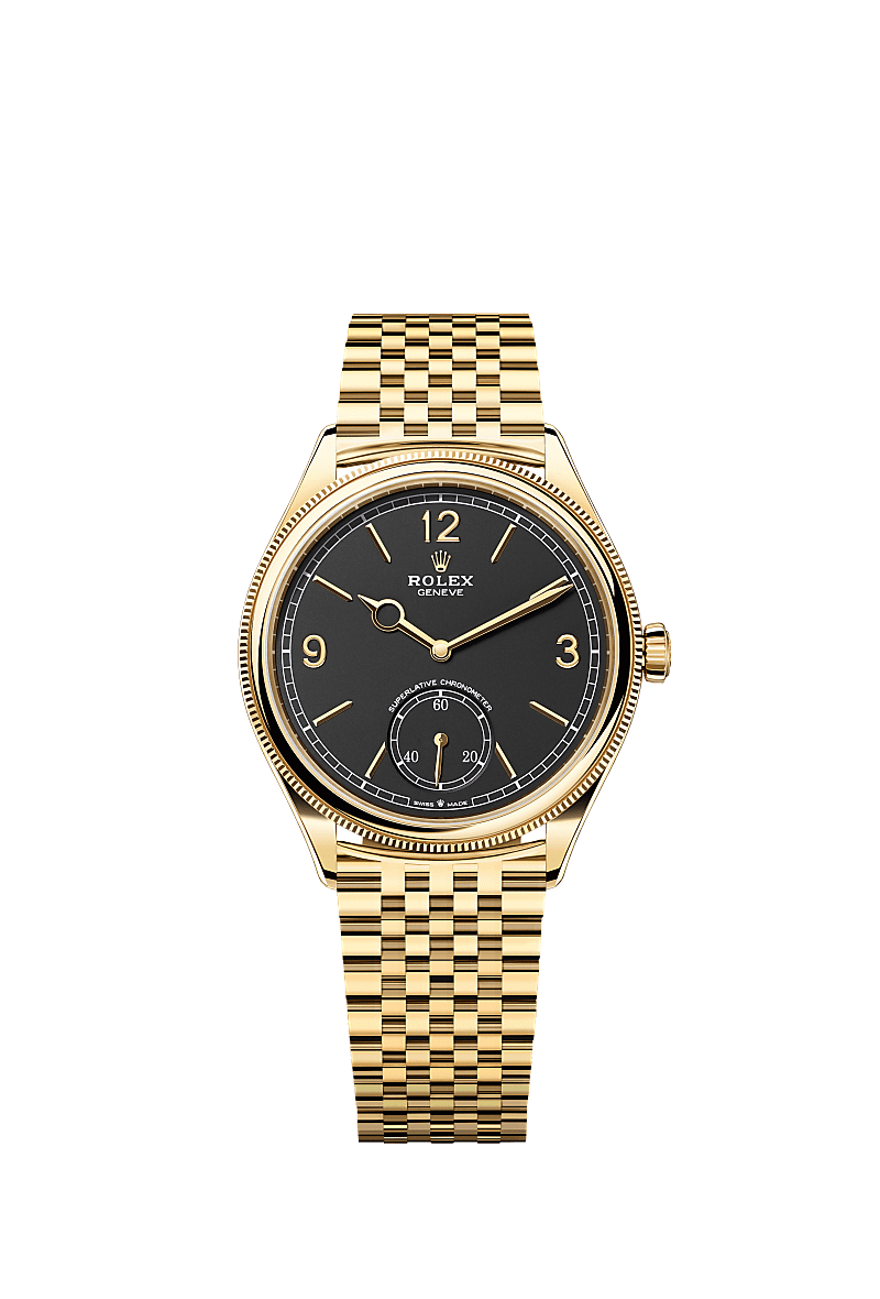 Unworn 2025, Rolex Perpetual 1908, 18k Yellow Gold, 39mm, Ref# 52508-0007, box and papers