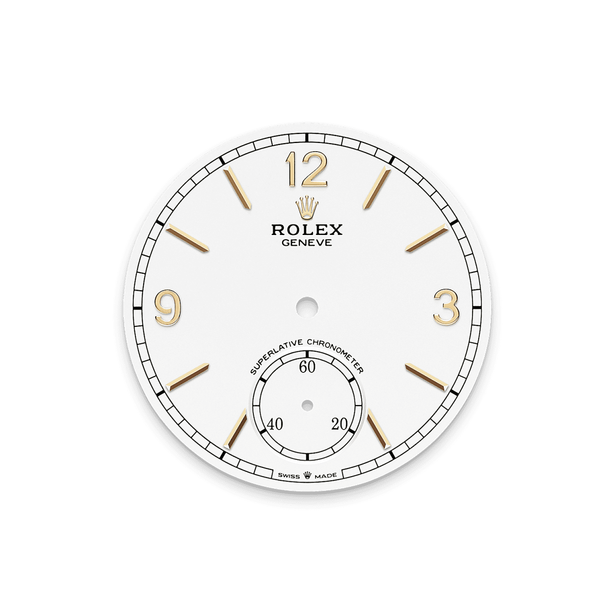 Unworn 2025, Rolex Perpetual 1908, 18k Yellow Gold, 39mm, Ref# 52508-0008, box and papers, Dial