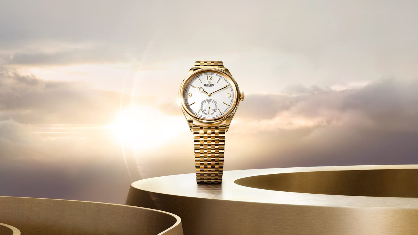 Unworn 2025, Rolex Perpetual 1908, 18k Yellow Gold, 39mm, Ref# 52508-0008, box and papers, Main view