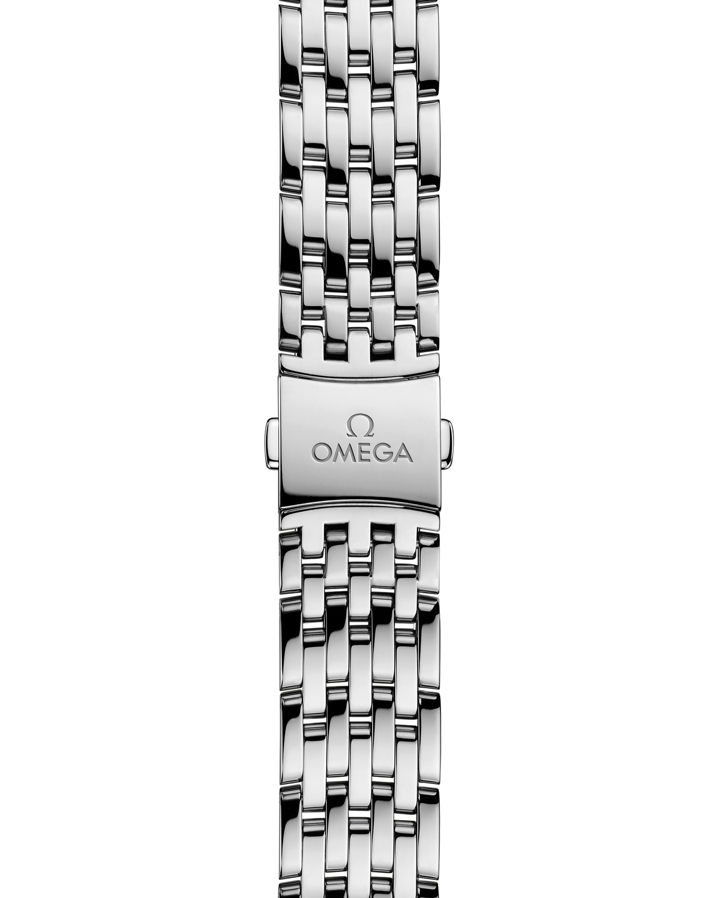 Unworn, Omega De Ville Prestige, Stainless Steel and Diamond-set, 34 mm, Ref# 434.15.34.20.52.002, Bracelet
