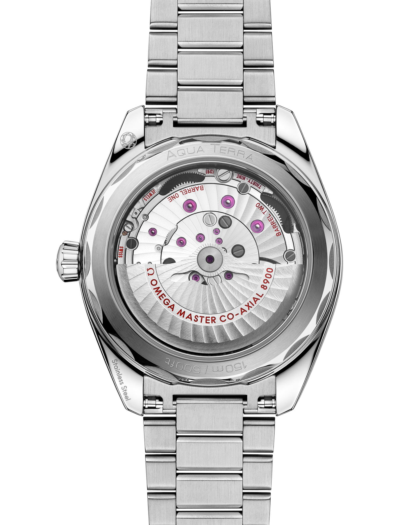 Unworn, Omega Seamaster Aqua Terra 150M, Stainless Steel, 38mm, Ref# 220.10.38.20.10.004, Back