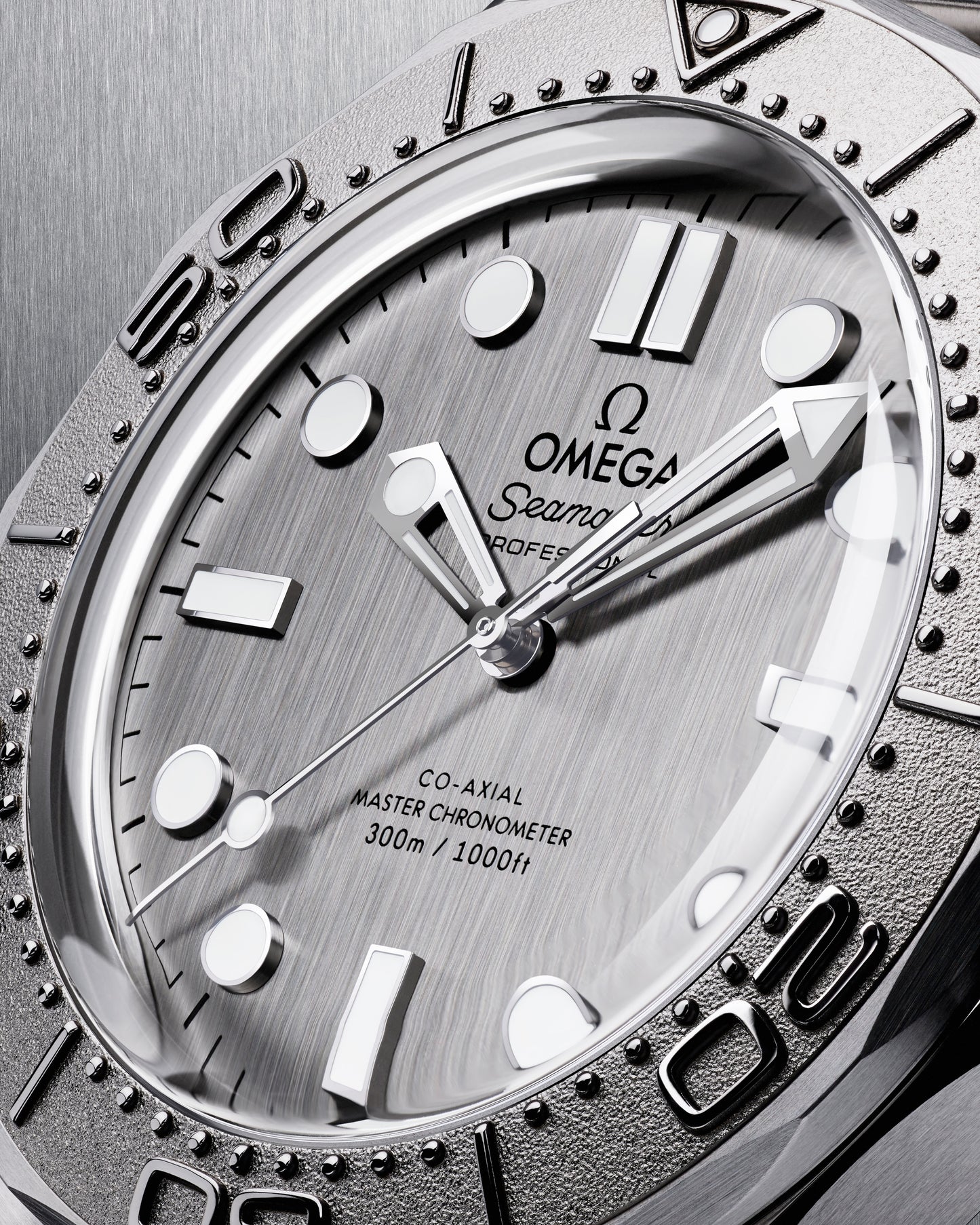 Unworn, Omega Seamaster Diver 300m, Stainless Steel, 42mm, Ref# 210.30.42.20.06.002, Dial
