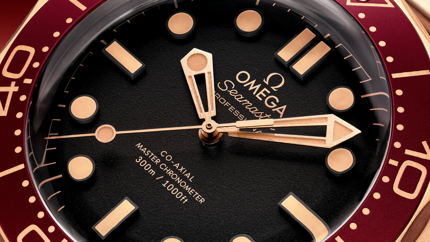 Unworn, Omega Seamaster Diver 300m, 18k Bronze Gold, 42mm, Ref# 210.90.42.20.01.003, Dial