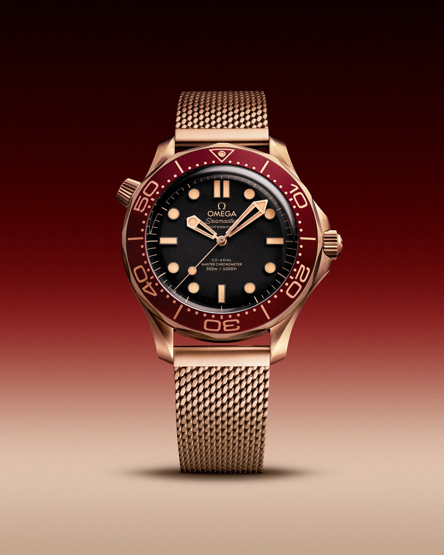 Unworn, Omega Seamaster Diver 300m, 18k Bronze Gold, 42mm, Ref# 210.90.42.20.01.003, main view