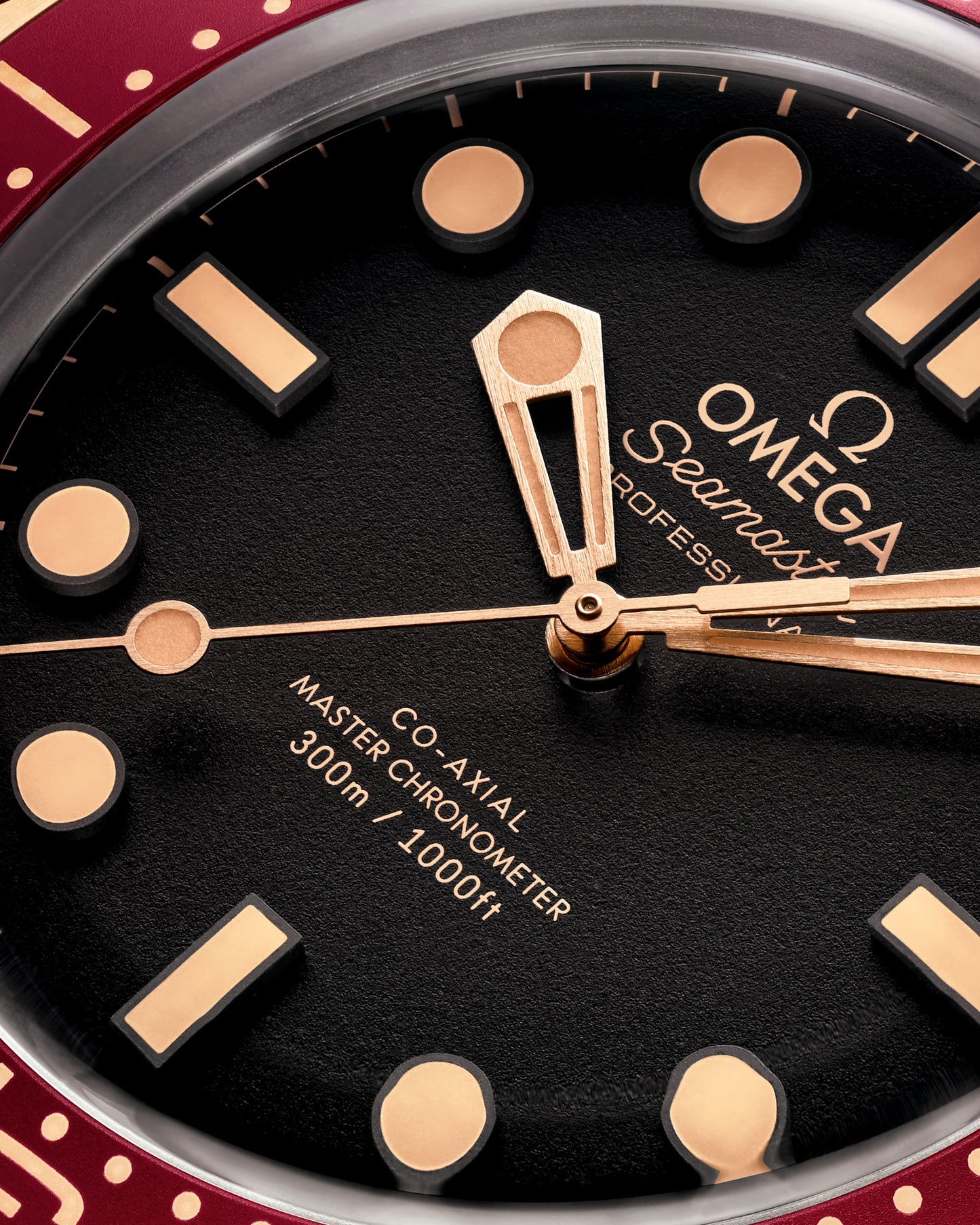 Unworn, Omega Seamaster Diver 300m, 18k Bronze Gold, 42mm, Ref# 210.92.42.20.01.003, Markers and Hands
