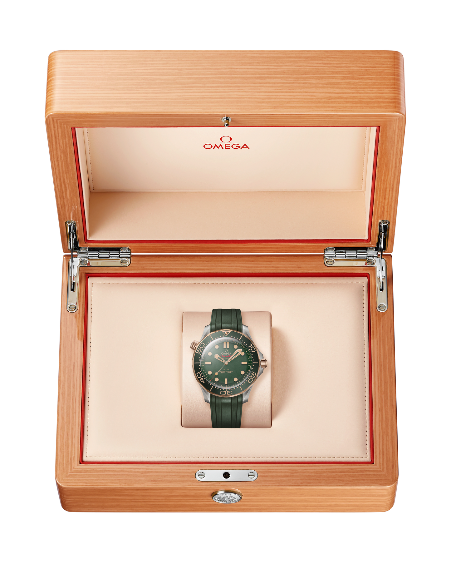Unworn, Omega Seamaster Diver 300m, Titanium and 9K Bronze Gold, 42mm, Ref# 210.92.42.20.10.001, Watch in box