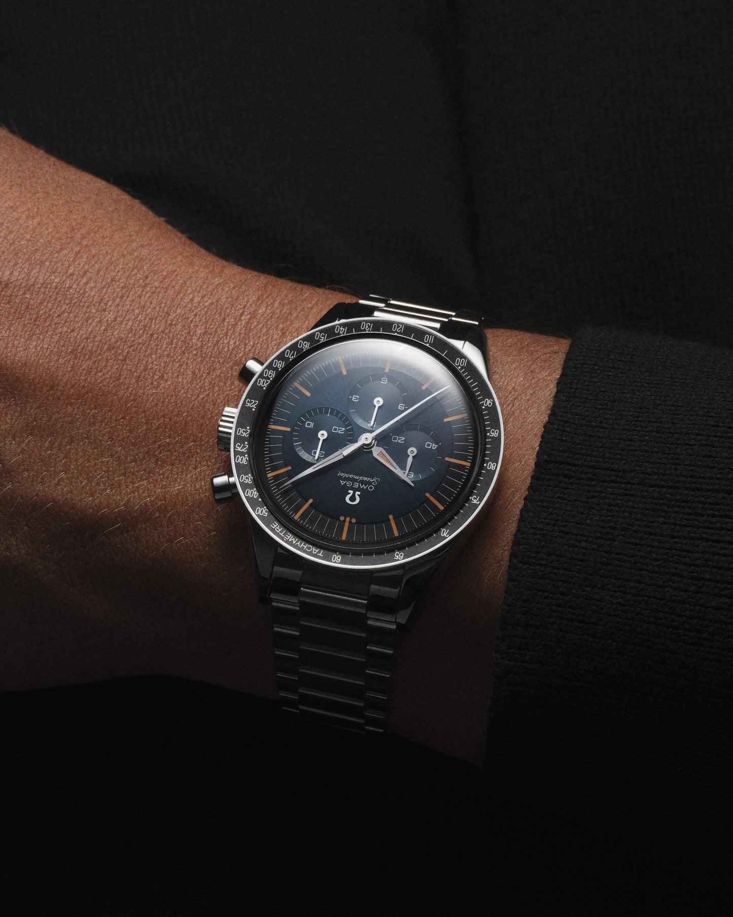 Unworn, Omega Speedmaster First Omega in Space, Co-Axial Chronograph, 39,7mm, Ref# 310.30.40.50.06.001, Watch on hand