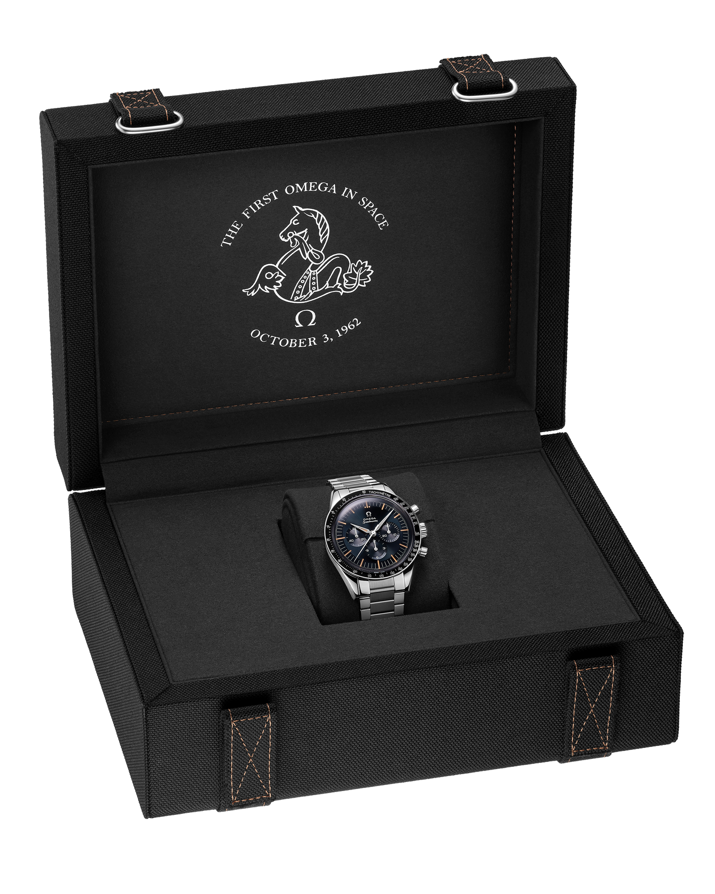 Unworn, Omega Speedmaster First Omega in Space, Co-Axial Chronograph, 39,7mm, Ref# 310.30.40.50.06.001, watch in box