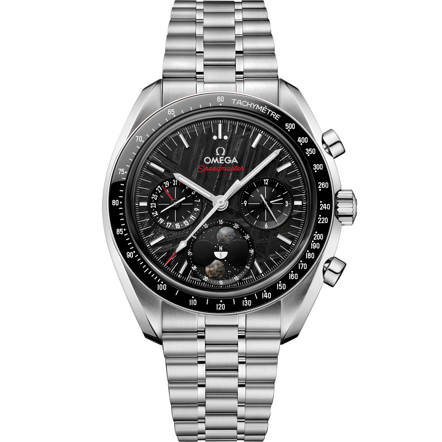 Unworn, Omega Speedmaster Moonphase, Stainless Steel, Chronograph, 43 mm, Ref# 304.30.43.52.01.001
