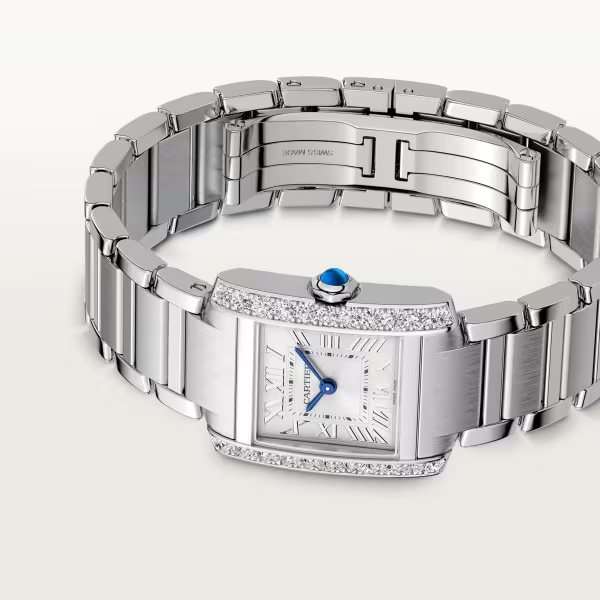 Unworn Cartier Tank Francaise, Stainless Steel, 25.7mm x 21.2mm, Ref# W4TA0020, Main view 1